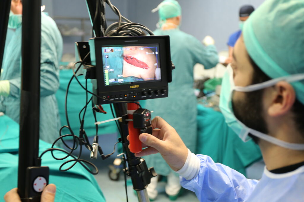 ripresa procedura livesurgery