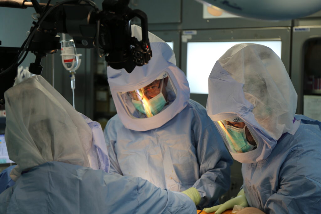 ripresa procedura livesurgery
